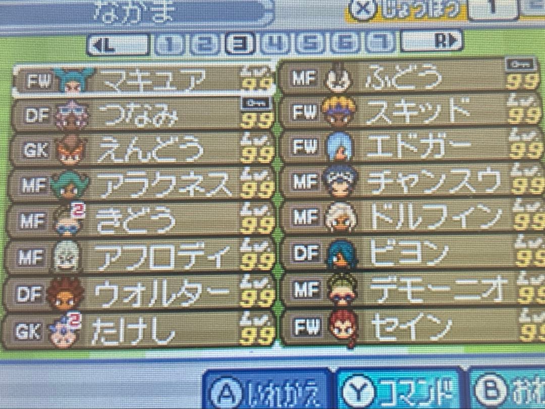 【全メンバーステータス上限突破】イナズマイレブン3世界への挑戦！！ジオーガ