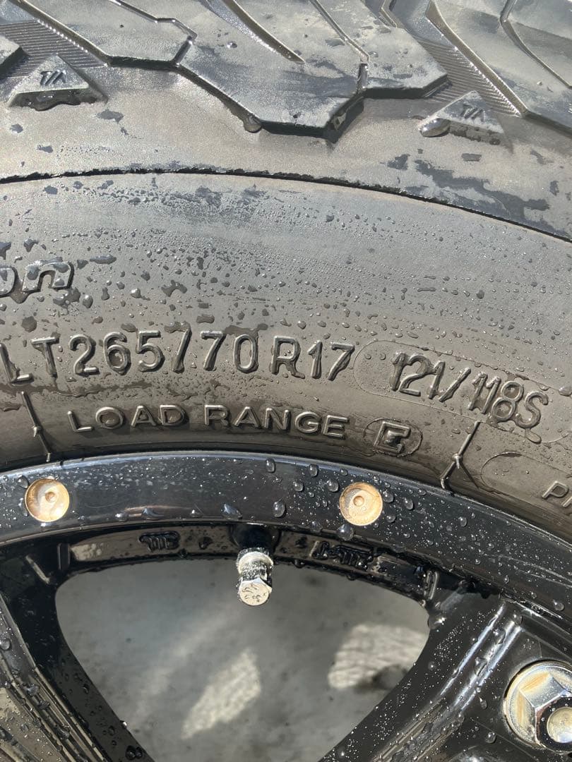 タイヤ・ホイール BFGoodrich All-Tellain T/A KO2 265/70r17