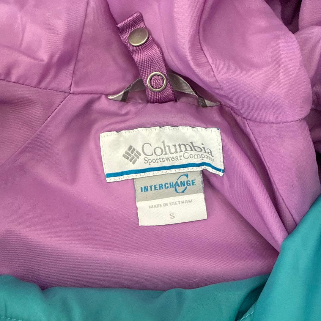 Columbia スキーウェア 子ども用 青紫