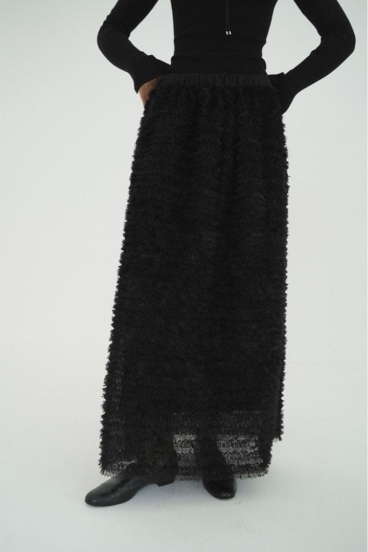 スカート FRILL GATHER DOME SKIRT