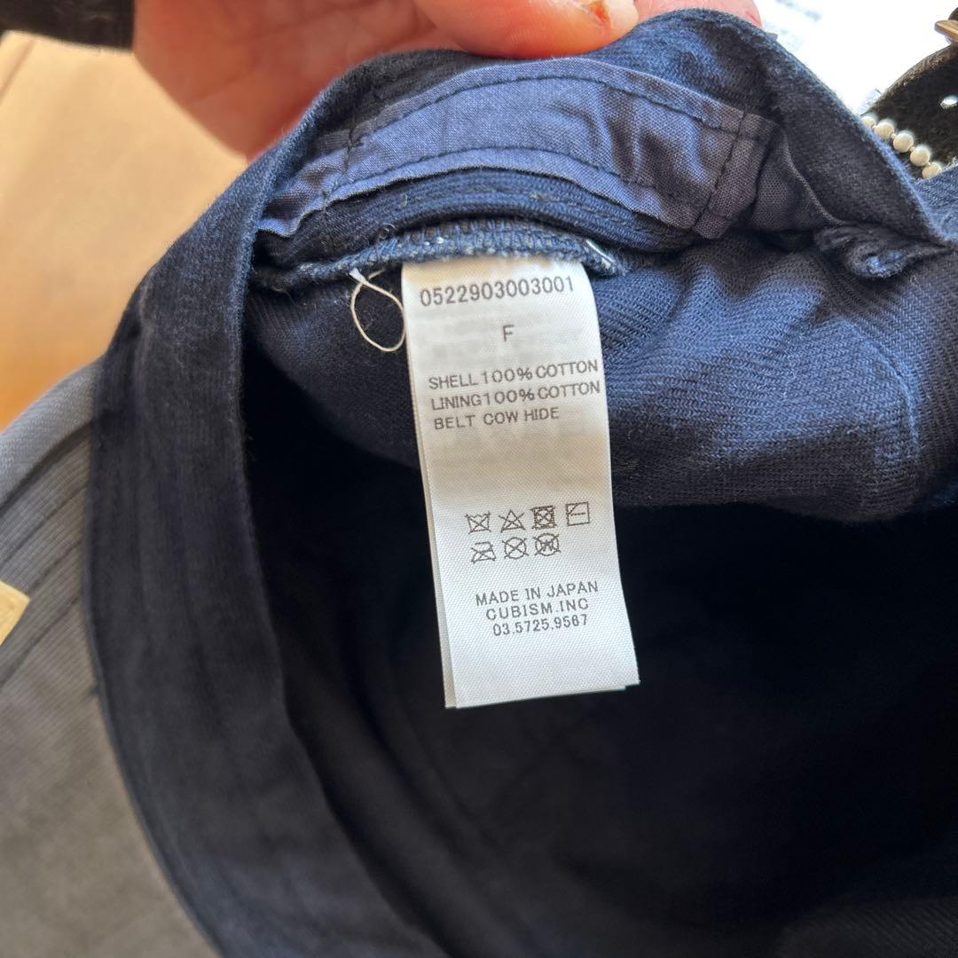 新品未使用 visvim キャップ