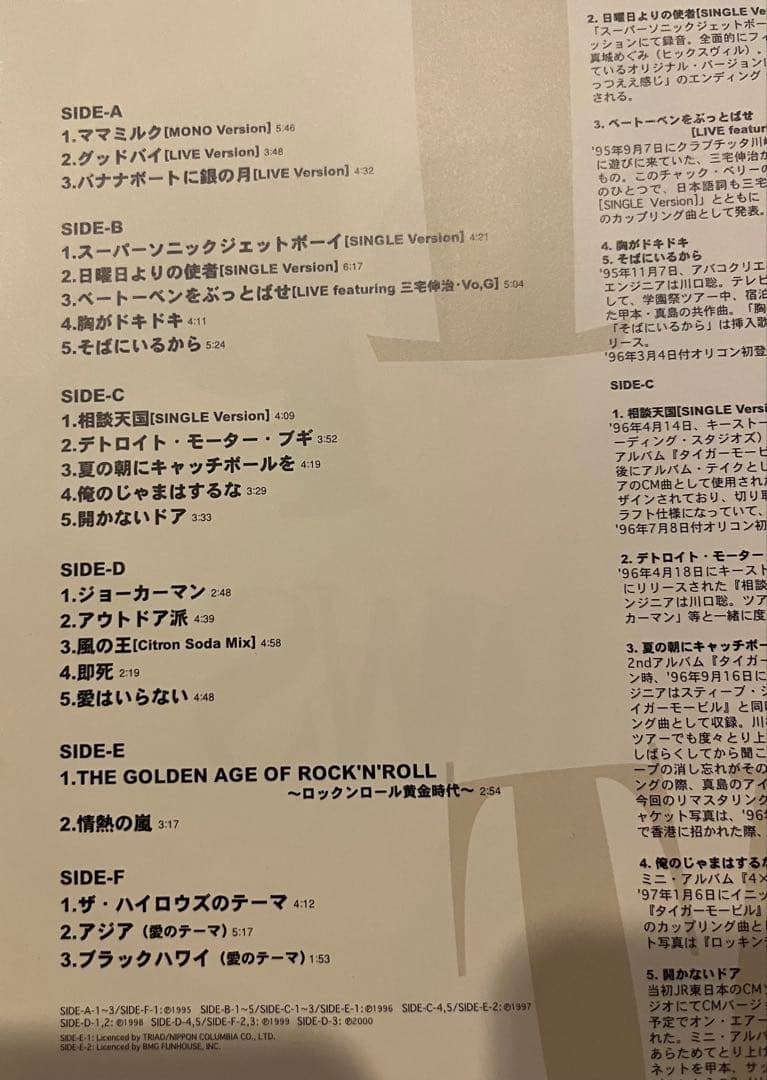 ザ・ハイロウズ flip flop 2LP&10インチ レコード