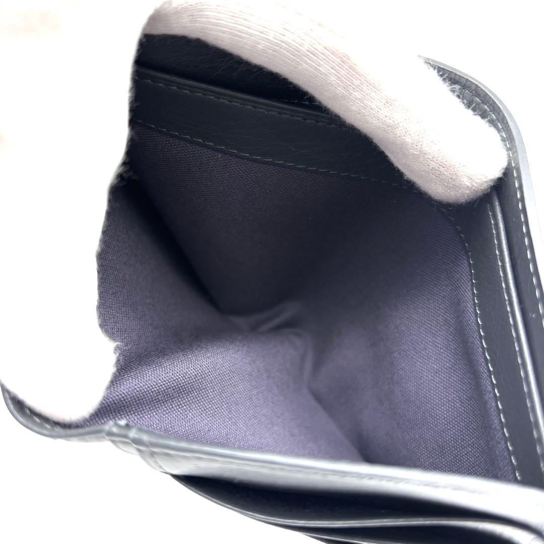 未使用保管品 ヴィヴィアンウエストウッド ダービー 二つ折り財布 オーブ がま口