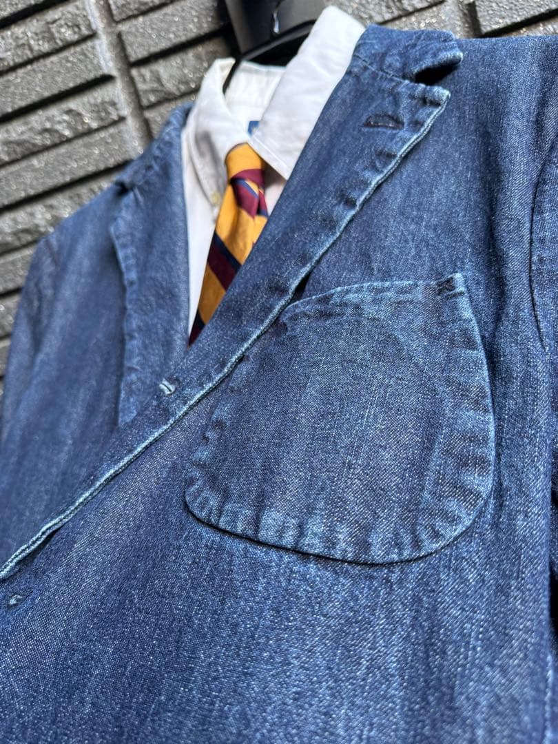 EVISU YAMANE デニム テーラードジャケット 40 エヴィス