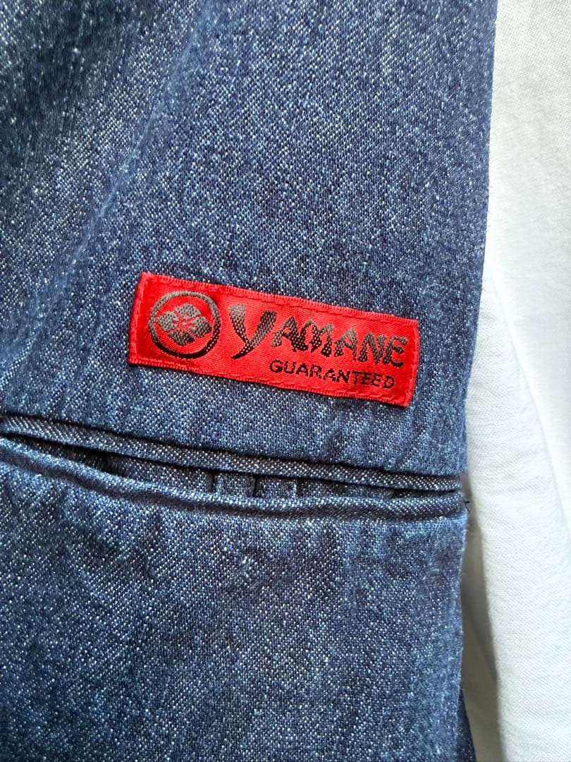 EVISU YAMANE デニム テーラードジャケット 40 エヴィス