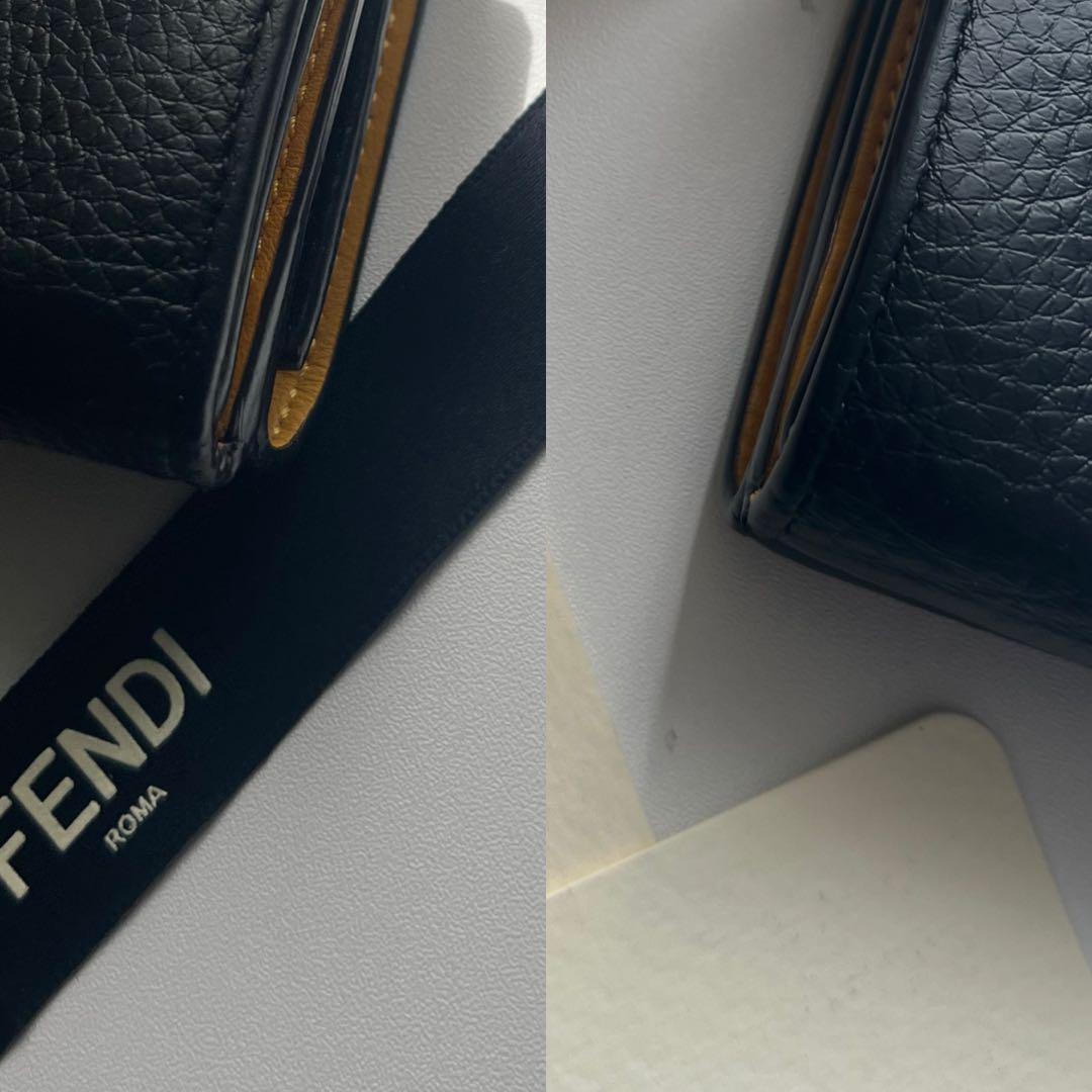 227 美品 FENDI フェンディ ピーカブー 3つ折り財布