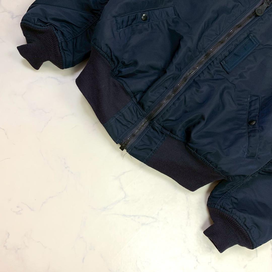 美品★50s復刻 USA製 ALPHA B-15C MOD 紺 40　E060