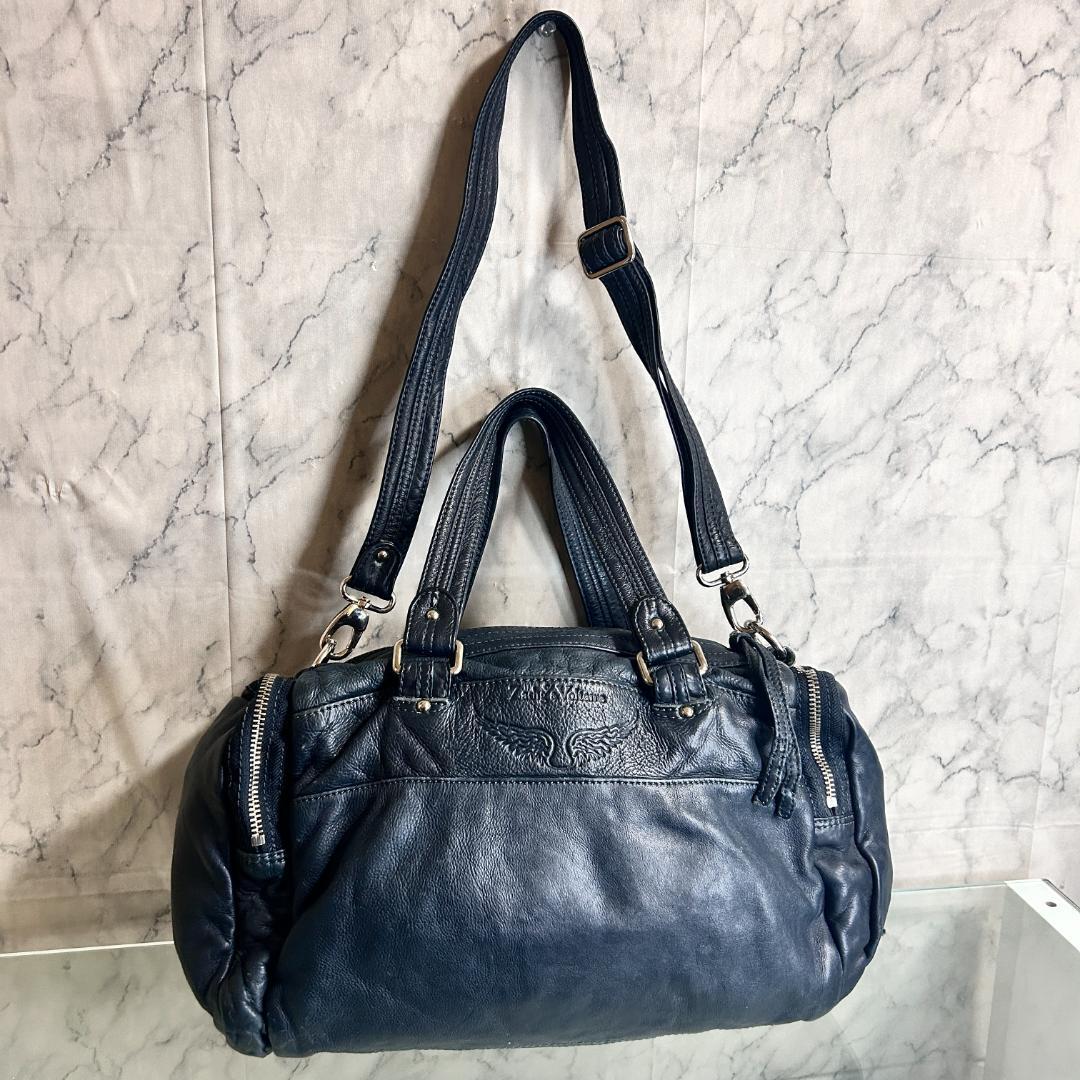 ZADIG&VOLTAIRE ザディグエヴォルテール 2way ミニボストン
