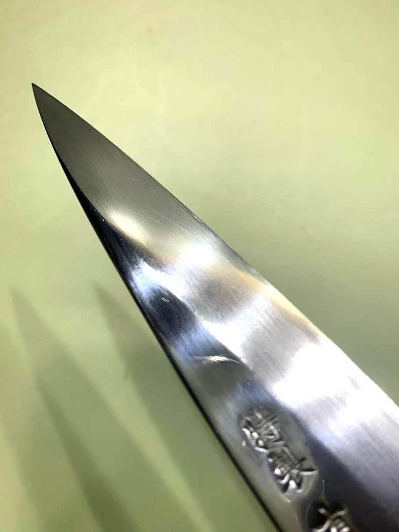 有次　特製　出刃包丁　刃渡り11.5cm