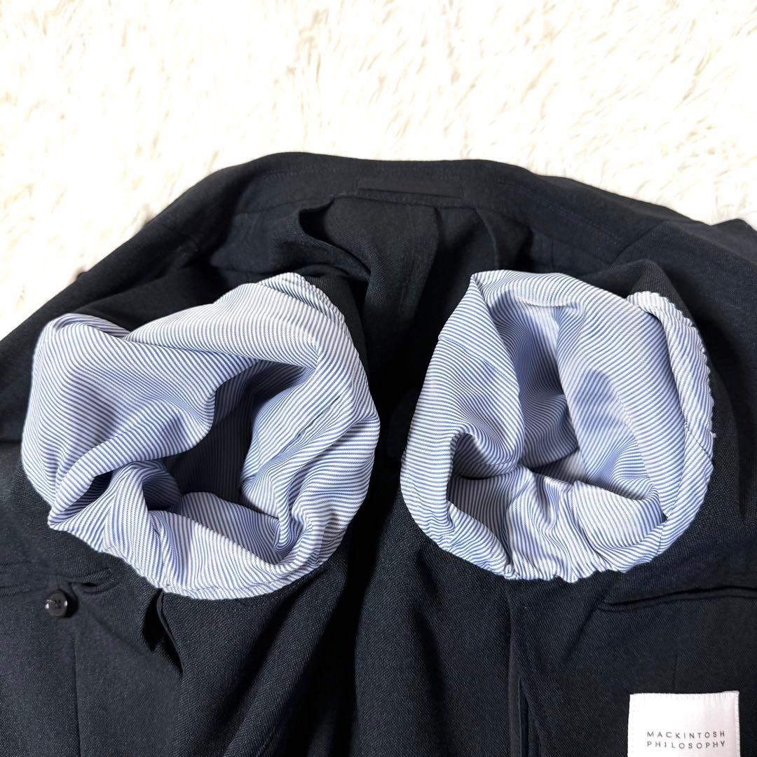 美品✨マッキントッシュフィロソフィー トロッタージャケット 40R 黒