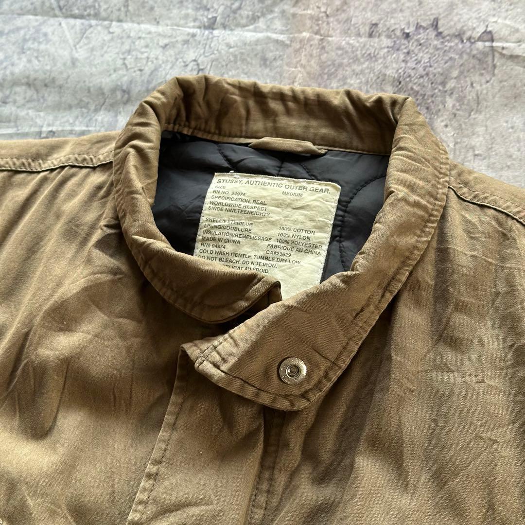 STUSSY AUTHENTIC OUTER GEAR M65型ジャケット M