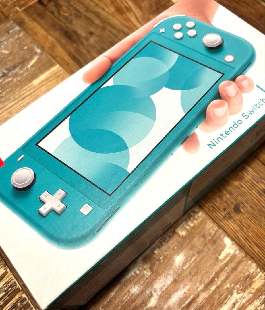 Nintendo Switch Lite ターコイズ 本体　あつまれどうぶつの森
