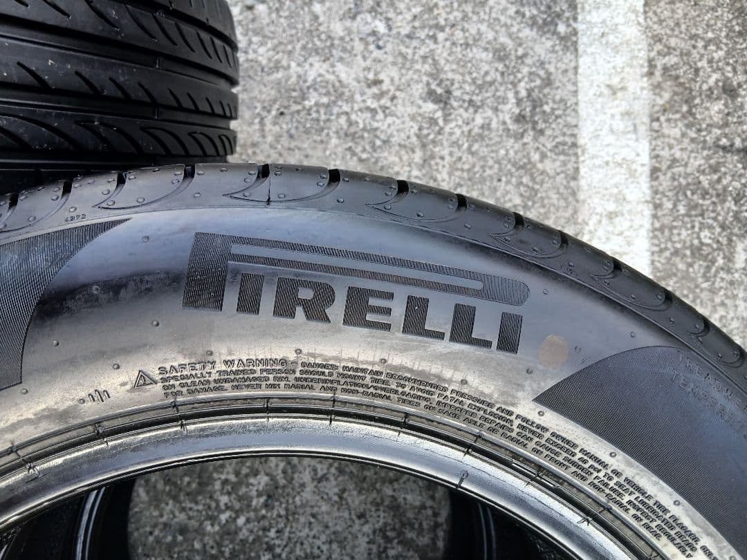 ②Pirelli Powergy 185/65R15 バリ山 2本 2025年製