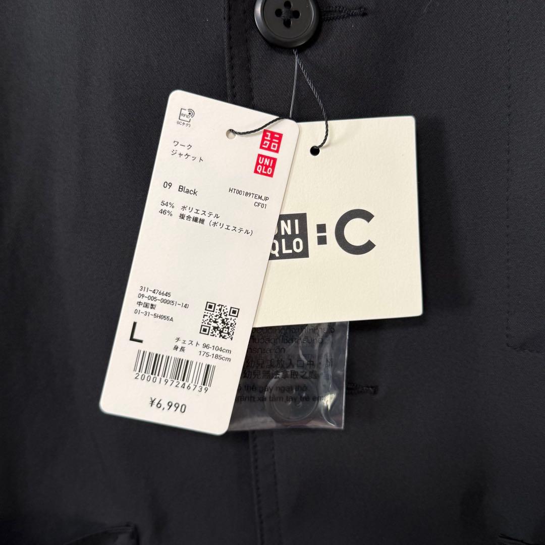 新品 UNIQLO C ユニクロ シー ワークジャケット テーラードジャケット
