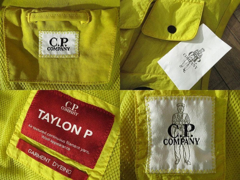 美品 22FW C.P. COMPANY ゴーグル マルチポケット ベスト 黄