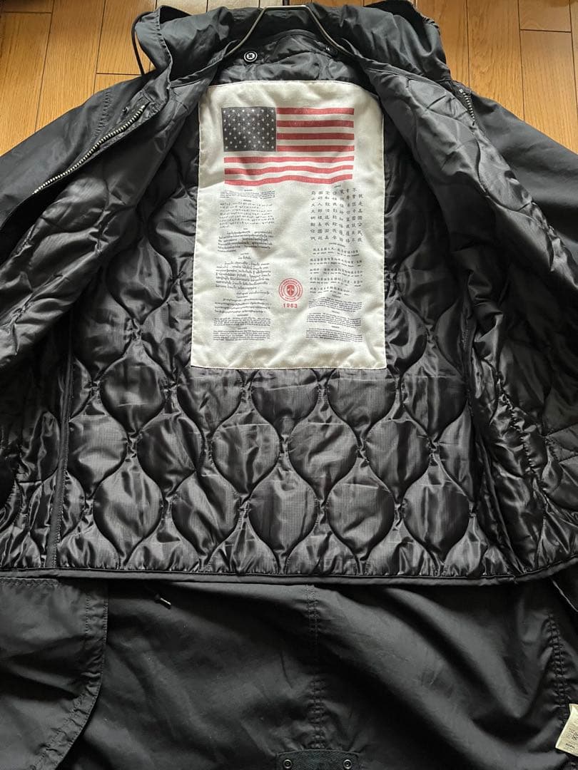 uniform experiment×ALPHA M-51モッズコート XL