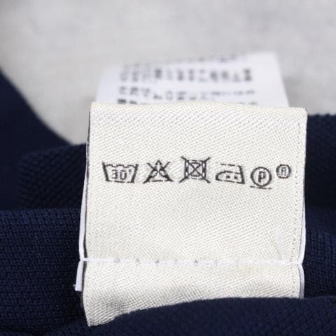 ◇HERMES メンズ コットン カットソー Tシャツ ダークネイビー