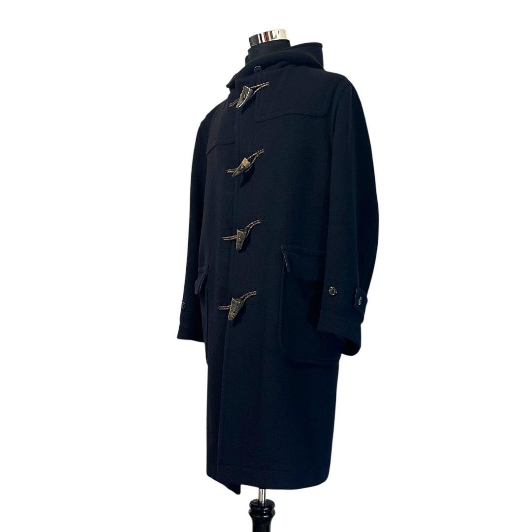 【カシミヤ混】【牛革】【L】BURBERRY LONDON ダッフルコート