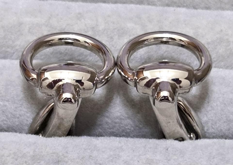 GUCCI グッチ ホースビット　カフス　箱付き　41698