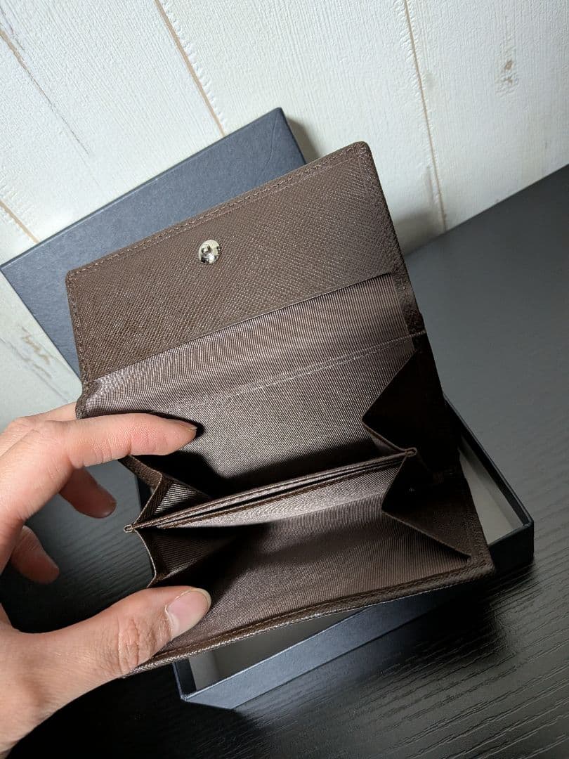 BURBERRY LONDON 二つ折り財布 ノバチェック 茶