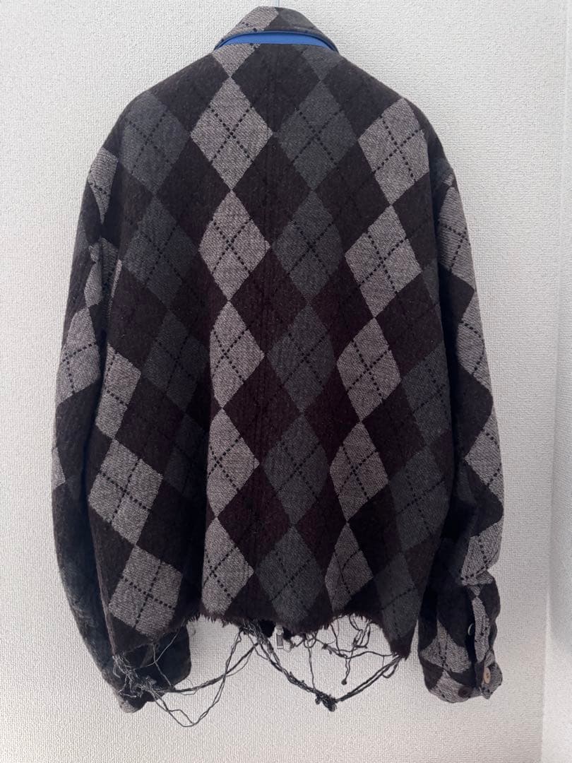 専用新品UNDERCOVER 23AW 縮絨 ウールタチキリブルゾン4