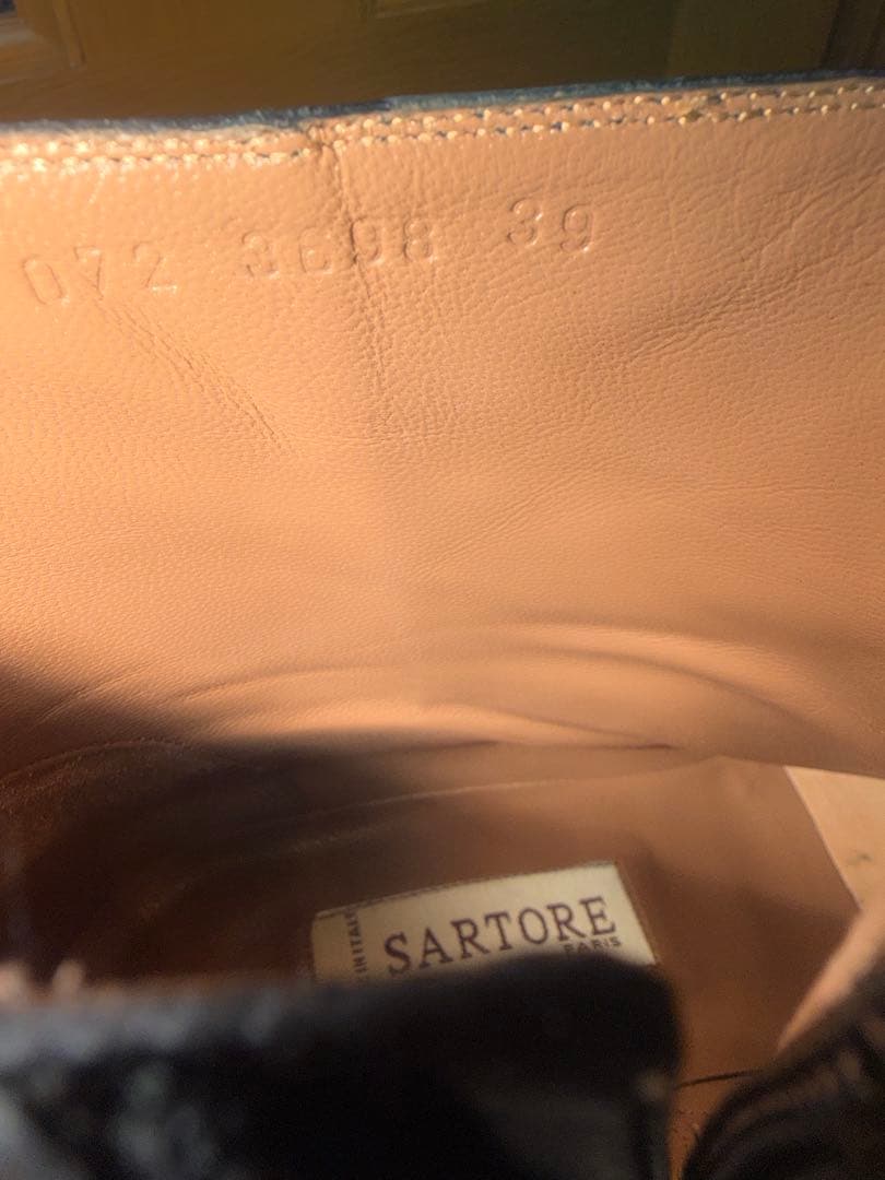 靴 SARTORE PARIS made in Itary39