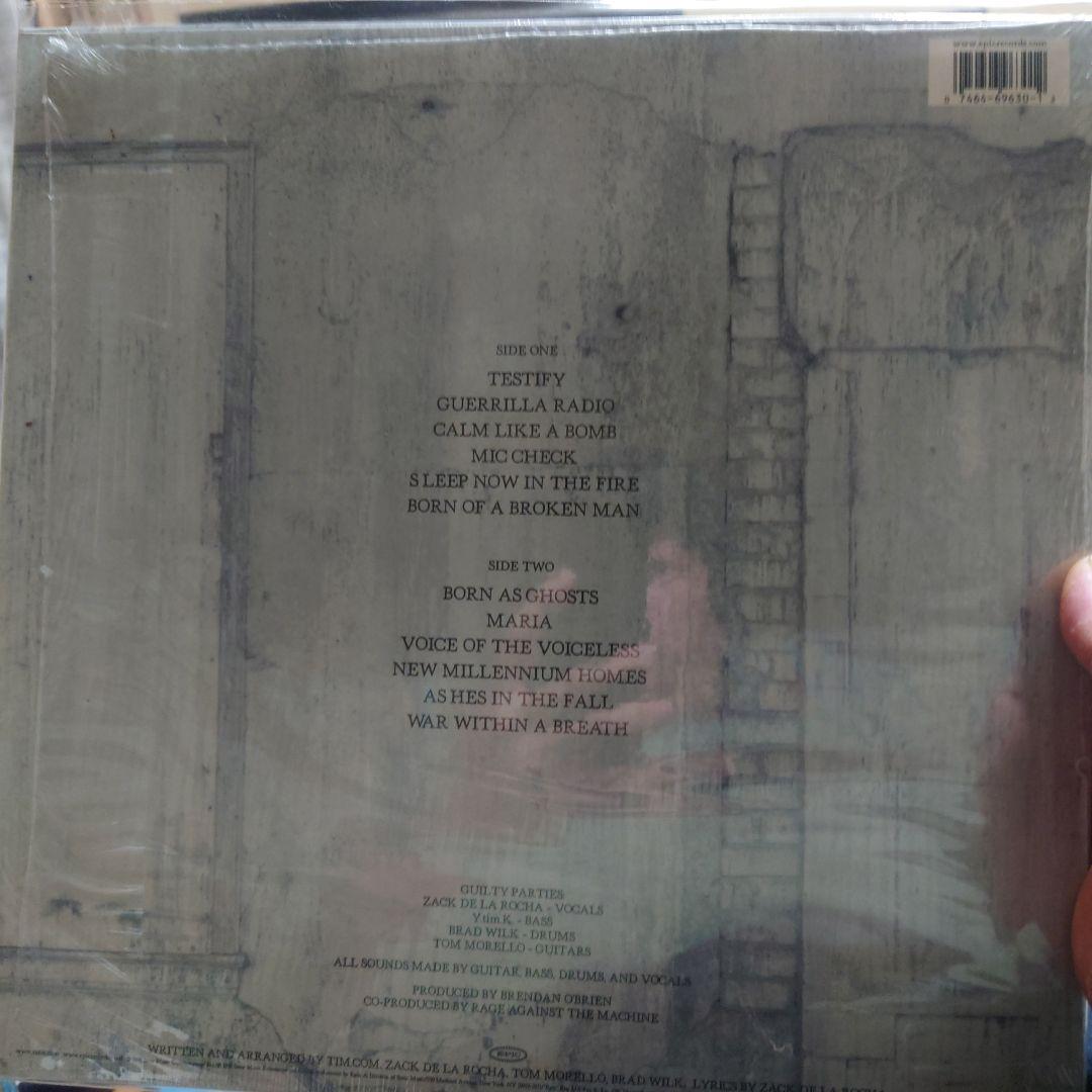 Rage Against The Machine thabattle レコード