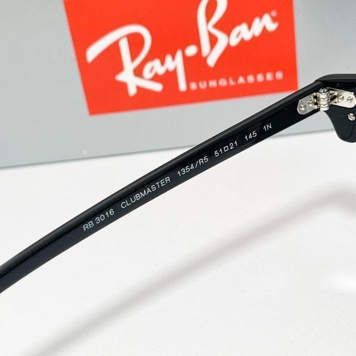 【RB3016-1354R5】レイバン サングラス ライトグレー クラブマスター