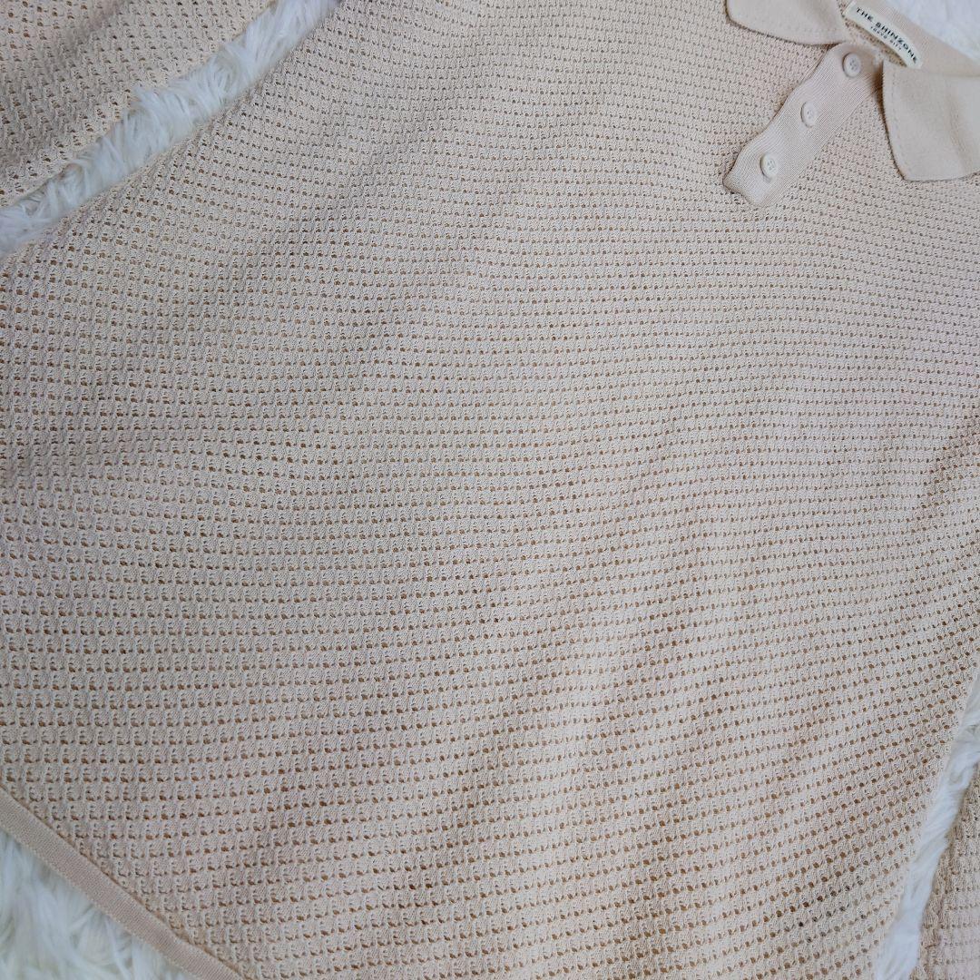 美品 THE SINZONE 24SS WATERMARK POLO KNIT