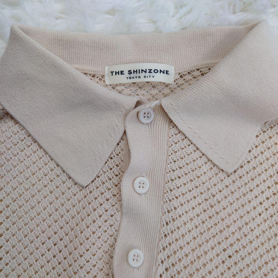 美品 THE SINZONE 24SS WATERMARK POLO KNIT