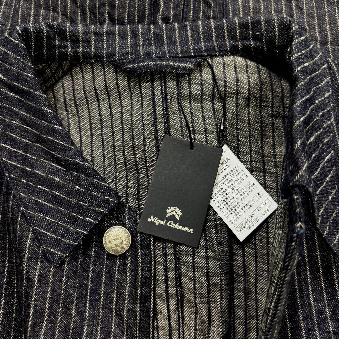 【新品】Nigel Cabourn40sフレンチワークジャケット50インディゴ