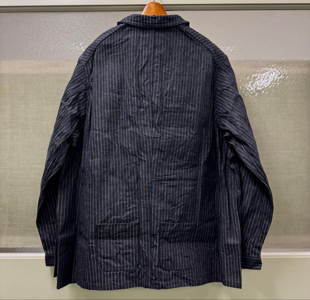 【新品】Nigel Cabourn40sフレンチワークジャケット50インディゴ