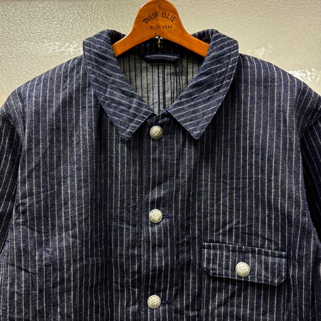 【新品】Nigel Cabourn40sフレンチワークジャケット50インディゴ