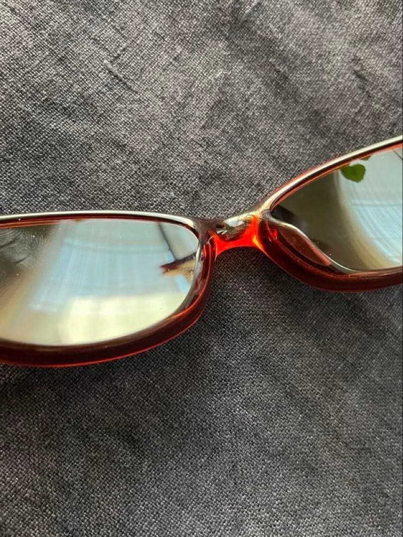 お値下げ中【グッチ GUCCI サングラス】サイドGロゴ レッドフレーム