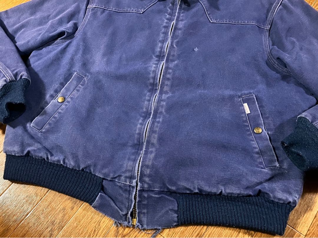 【幻・初期】カーハート サンタフェジャケット JQ162 ネイビー L-XL相当