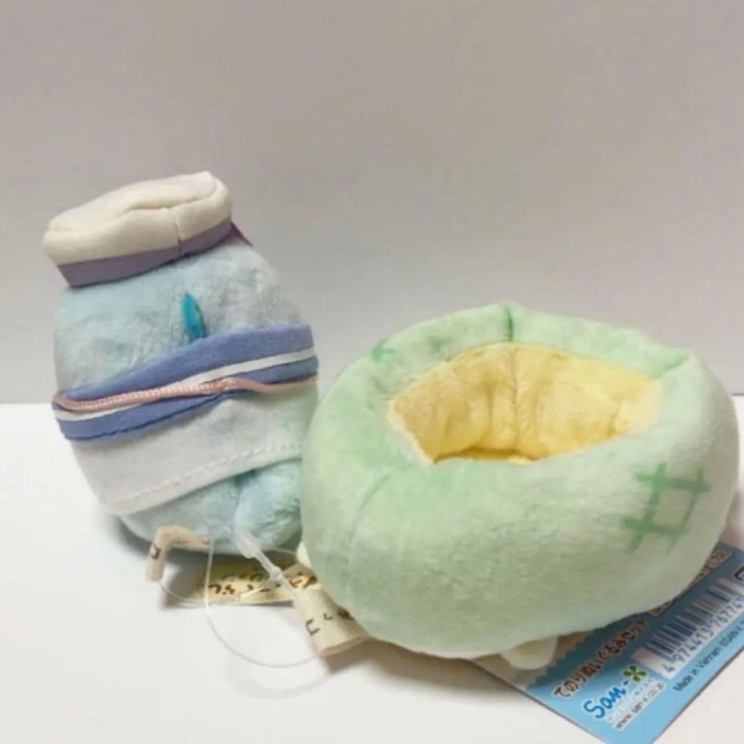 すみっコぐらし　てのりぬいぐるみセット　うみがめボート&とかげ