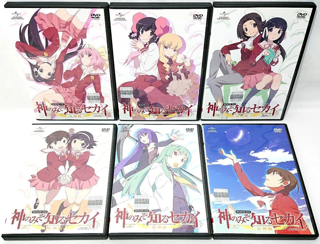 神のみぞ知るセカイ【1期～3期】DVD 全18巻 セット