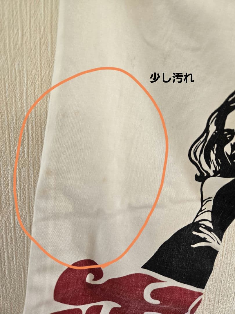 HYSTERIC GLAMOUR ホワイトデニムパンツ ヒスガールプリント　希少