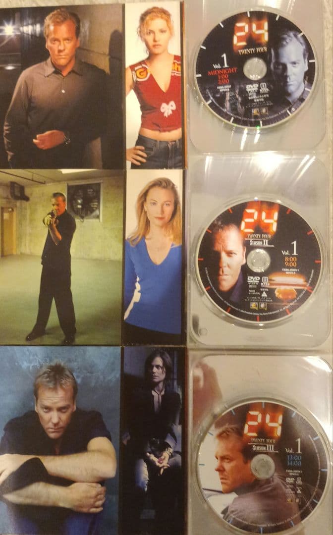 美品❣最安値❣24 DVD シーズン 1-4,6-8（5のみ無し）