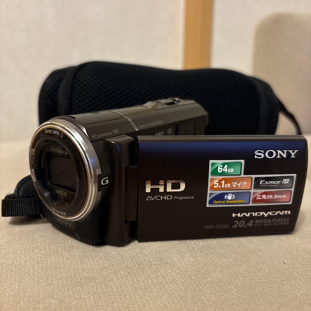 SONY HDR-CX590 ビデオカメラ