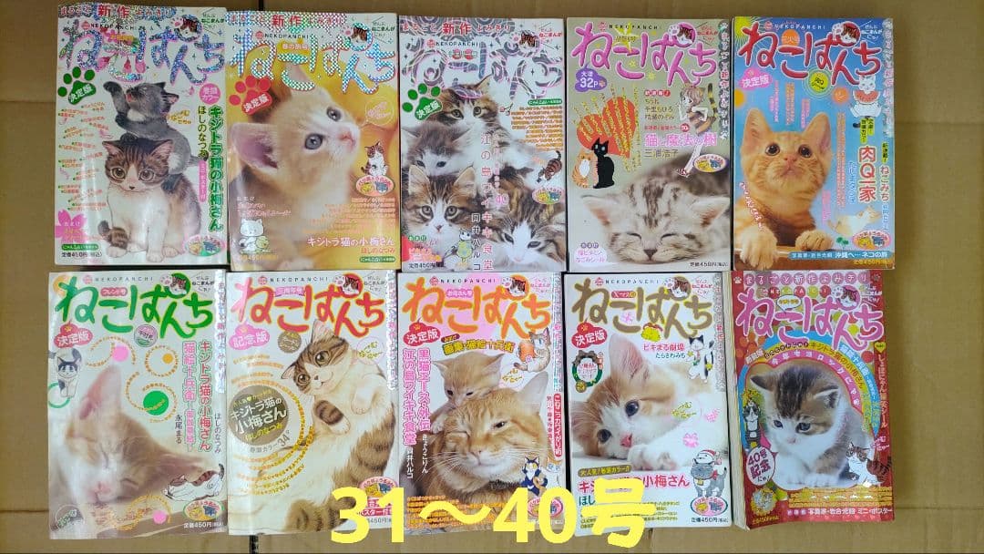 （バラ売り前提リストページ）雑誌ねこぱんち 大量出品（必ず説明をお読みください）