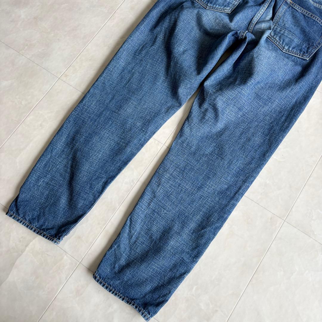 pas de calais デニムパンツ 34 日本製 綿100 テーパード