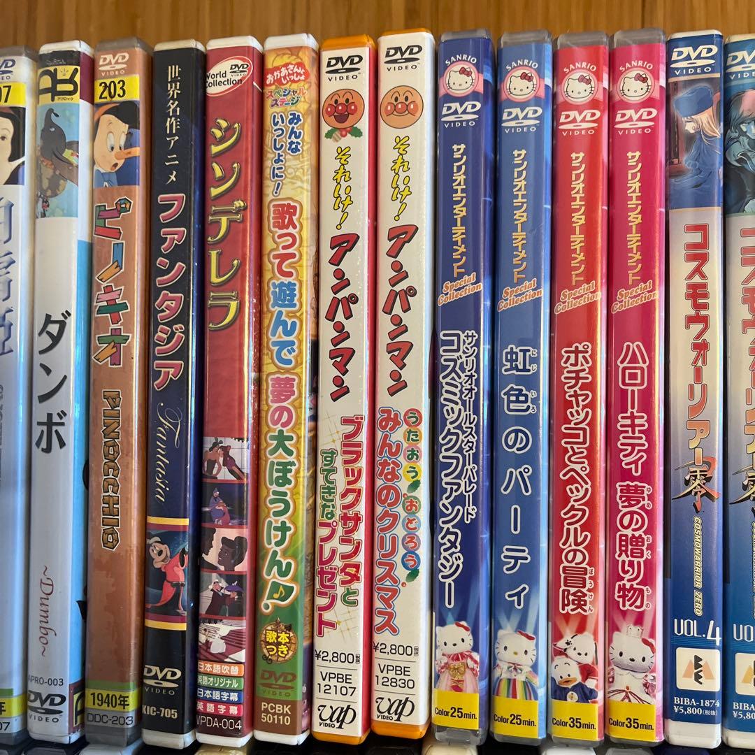 ディズニーなど子供向け　DVD Blu-ray まとめ売り　95本以上　未検品