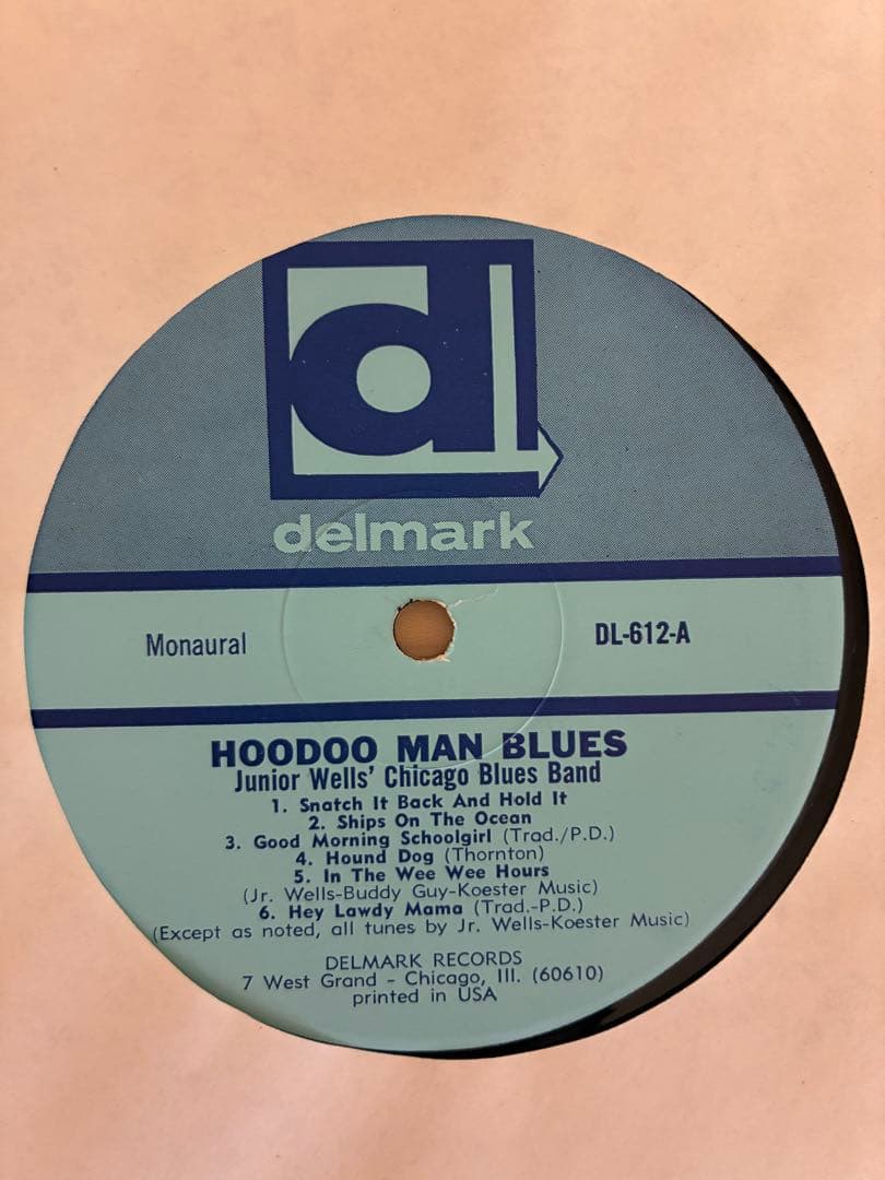 【LP】Junior Wells' Chicago Blues Band/Hoo