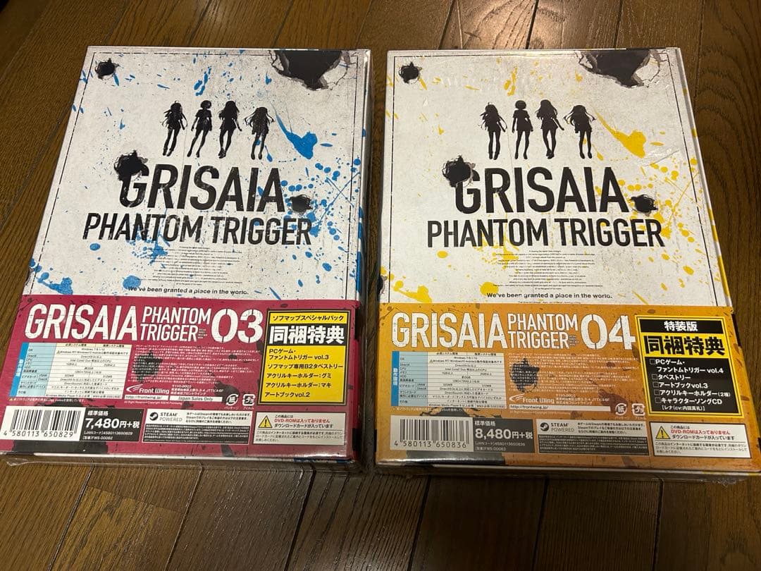 【未開封】グリザイアファントムトリガー特装版　03＆04 セット売り