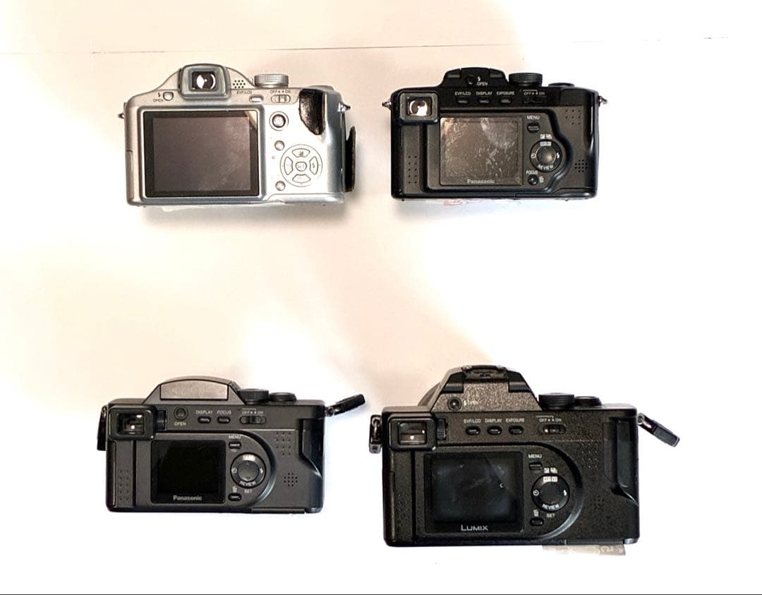 パナソニック／LUMIX DMC-FZ1・FZ5・FZ7・FZ10 4台セット
