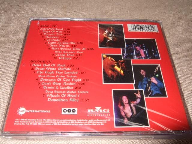 SAXON,新品未開封,サクソン,NWOBHM,2枚組ライブアルバム