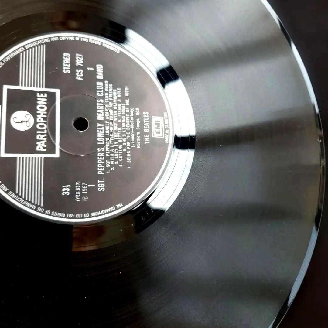 UK盤The Beatles Sgt. Pepper's