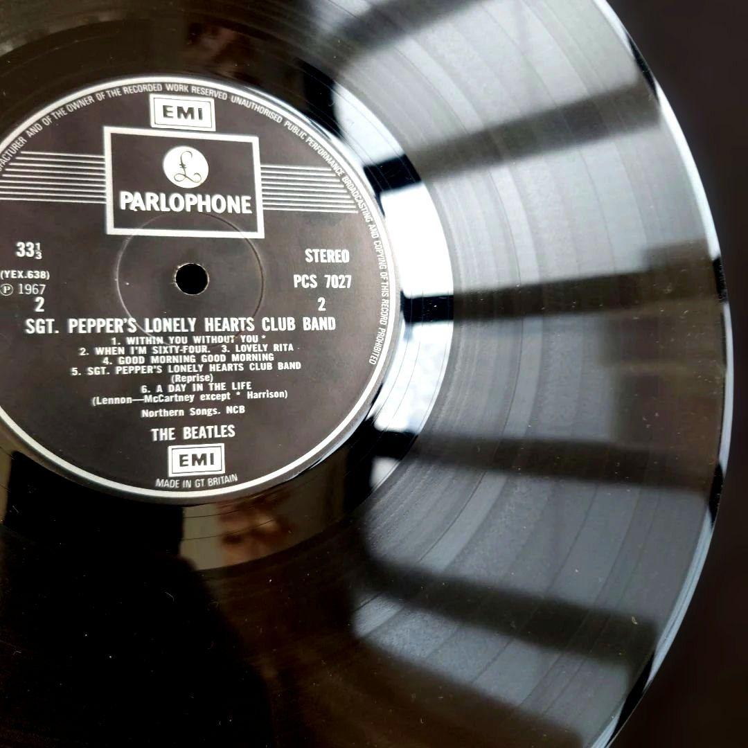 UK盤The Beatles Sgt. Pepper's