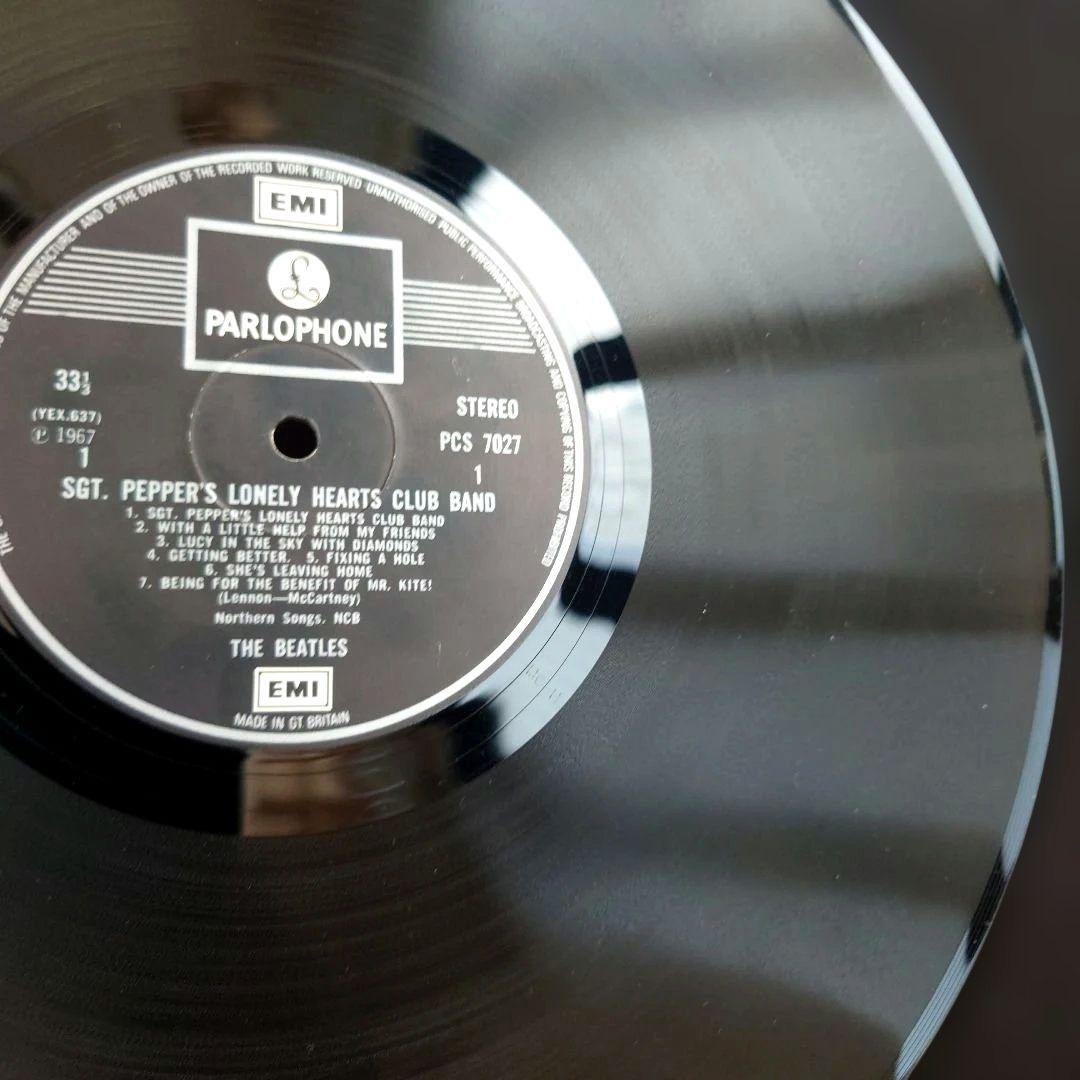 UK盤The Beatles Sgt. Pepper's